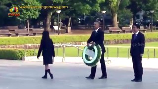 President Barack Obama Visits Hiroshima's Peace Memorial Park Mango News