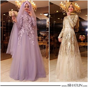 Düğün nişan kına vb organizasyonların kurtarıcı parçası tesettür abiye modelleri !