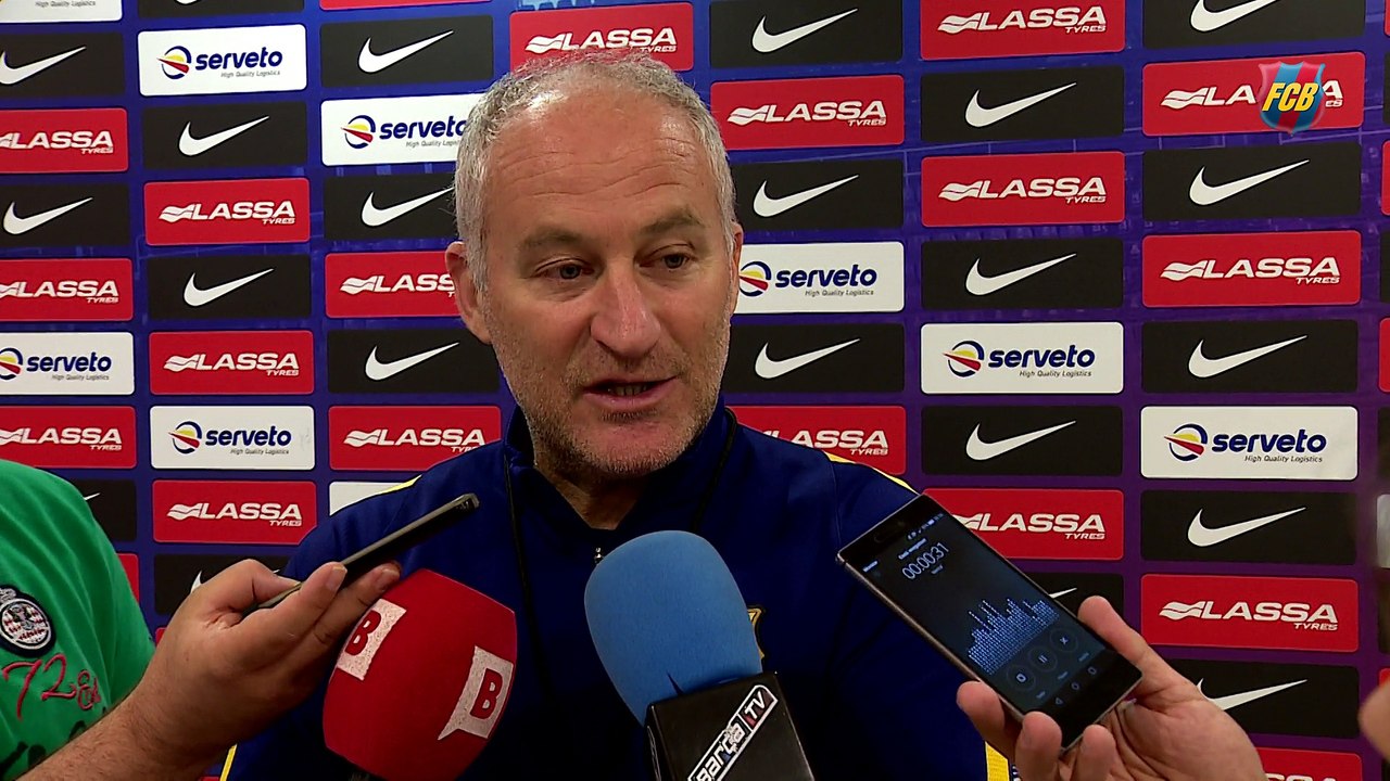 FCB Futbol Sala: Marc Carmona y Gabriel Da Silva, previa FCB Lassa-Magna Navarra [ESP]