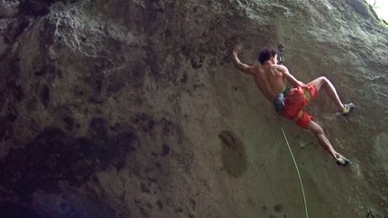 Adam Ondra Makes Second Ascent Of Alex Megos' Geocache (9a+)