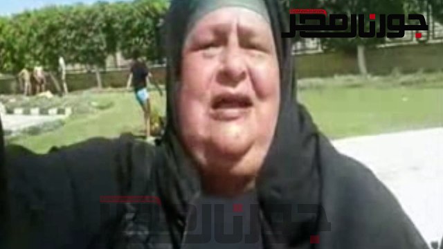 سيدة سكندرية : يا رب انصر السيسي على من يعاديه