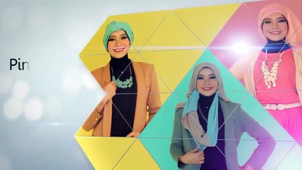 Tutorial Hijab Pashmina Drapery Samping
