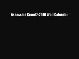 Read Books Assassins Creed® 2016 Wall Calendar E-Book Free