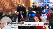 Trump secures enough delegates to clinch Republican nomination