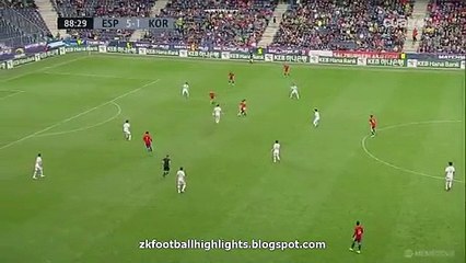 Álvaro Morata Goaaal - Spain 6-1 South Korea 01.06.2016 HD