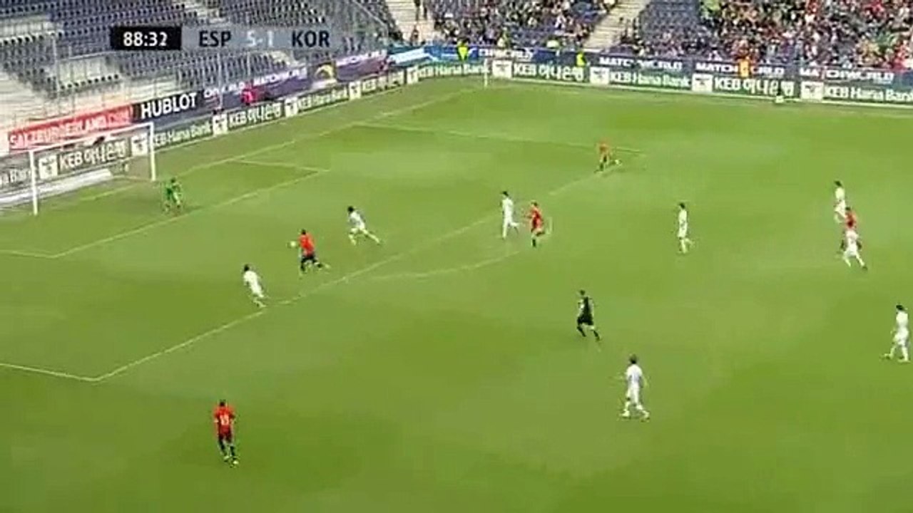 Alvaro Morata Goal 6-1 Spain vs South Korea