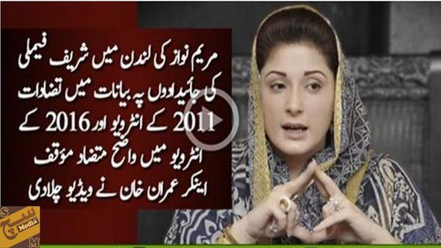 Maryum Ne 2011 Mein Kiya Kaha Tha Aur 2016 Mein Kia Kaha - Anchor Imran Khan Plays The Video