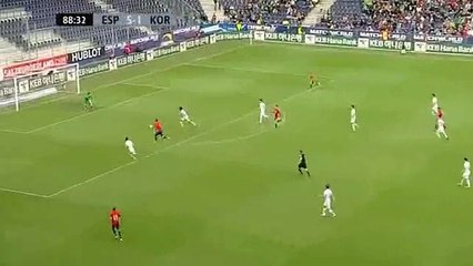 Alvaro Morata Goal 6-1 Spain vs South Korea[1]