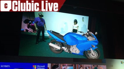 Download Video: Démo Microsoft - Windows Holographic entre Hololens et un HTC Vive