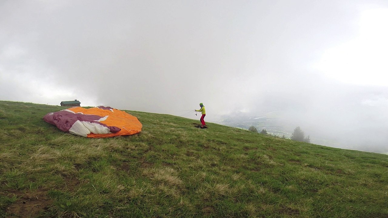 Parapente Vol rando chalet des Bénés Ramond vincent