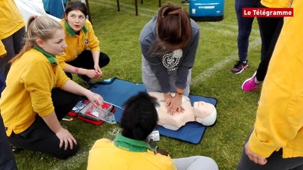 Brest. Sportifs et policiers se retrouvent sur le terrain