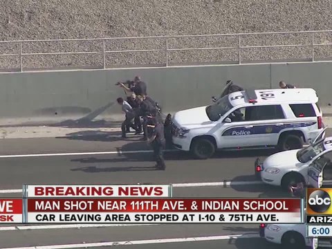 Shooting leads to heavy police presence on I-10