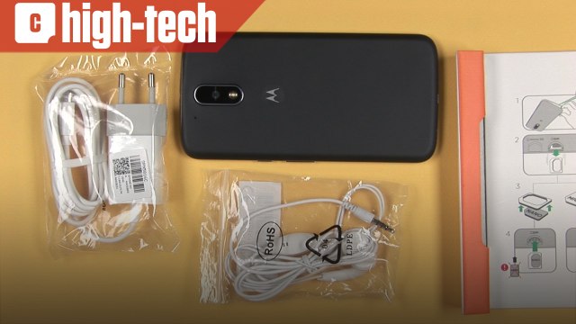 Unboxing du Moto G4 de Motorola