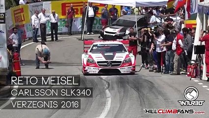 Este Mercedes SLK340 é o verdadeiro "Hillclimb-Monster"