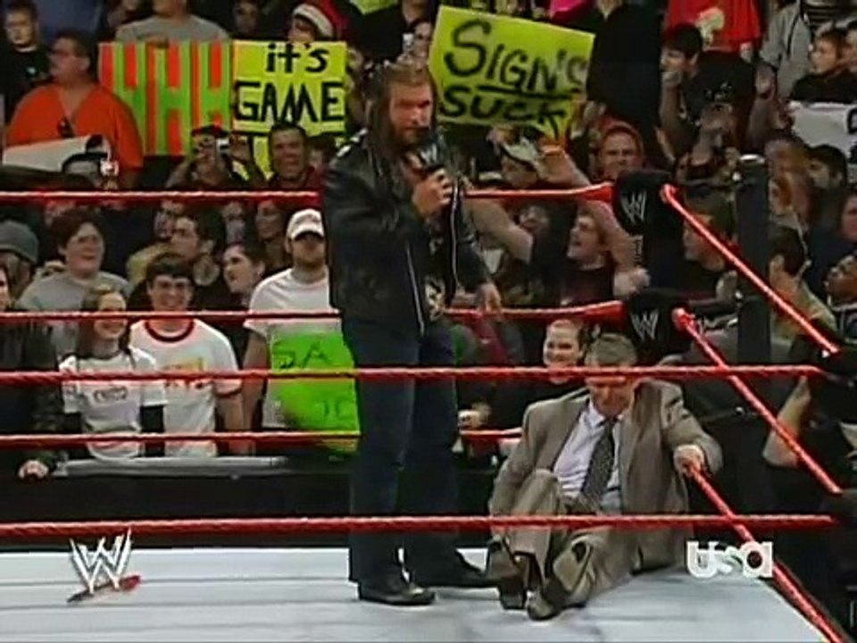 Triple H Helps Vince 'Looney' McMahon