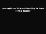 READbookInventory Record Accuracy: Unleashing the Power of Cycle CountingBOOKONLINE