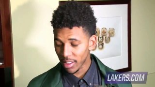 Nick Young talks about Kobe's Return   December 28, 2014