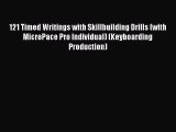 READbook121 Timed Writings with Skillbuilding Drills (with MicroPace Pro Individual) (Keyboarding