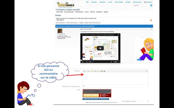 N'oubliez pas de vous abonnez aux fils de discussion des forums pour être avisés des messages qui y sont postés