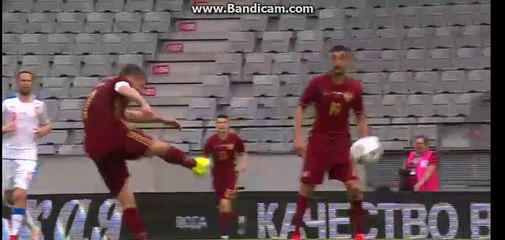Igor Denisov super volay Shoot - Russia 1-1 Czech Republic  - 01-06-2016
