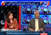 watch how Javed Chaudhry grilled Nehal Hashmi on his irrelevant arguments