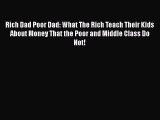 Read Books Rich Dad Poor Dad: What The Rich Teach Their Kids About Money That the Poor and