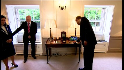 Prince Harry fulfills promise to American medal winner