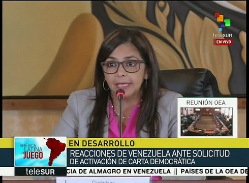 Rodríguez: Carta Democrática Interamericana no tiene carácter punitivo