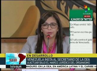 Delcy Rodríguez: Revocatorio lo activa el pueblo venezolano nadie más
