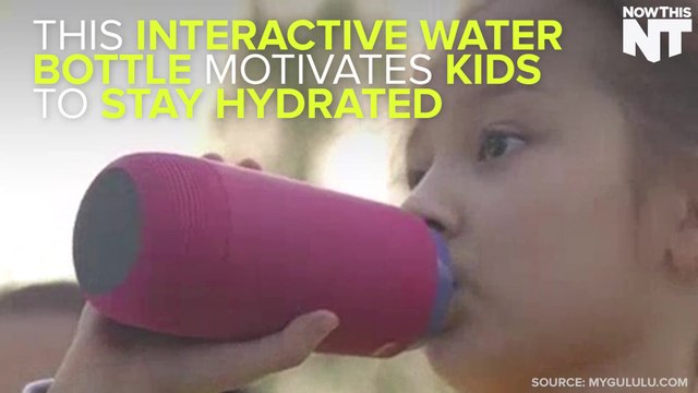 Interactive Water Bottle Motivates Kids To Stay Hydrated