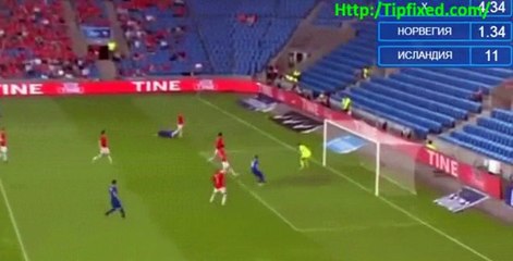 Sverrir Ingi Ingason Goal HD - Norway 1-1 Iceland 01.06.2016