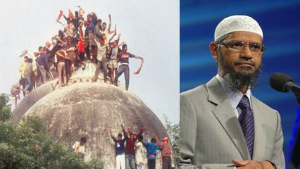 Real Story Of Babari Masjid Vs Ram Janam Bhoomi by Dr Zakir Naik 2016