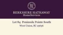 Lots And Land for sale - Lot 84  Peninsula Pointe South, West Union, SC 29696