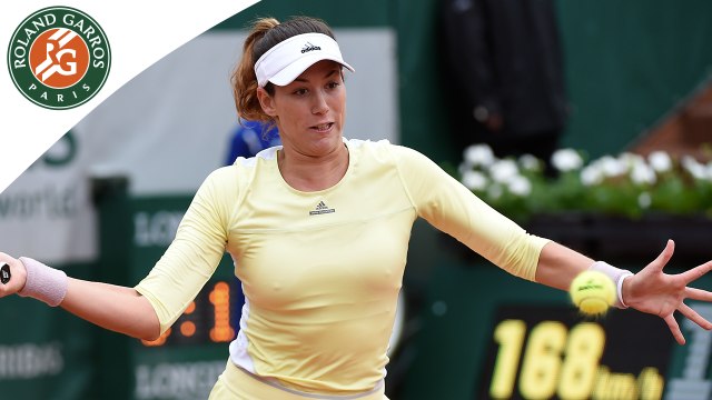Temps forts Muguruza-Rogers Roland-Garros 2016 / 1/4