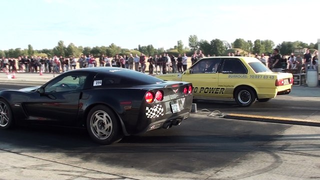 BMW E30 M20 Vs. Chevrolet Corvette Z06
