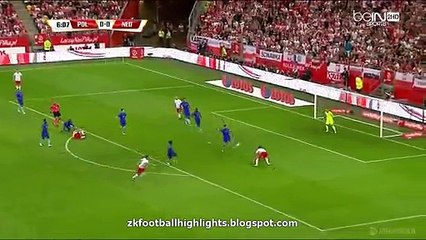 Arkadiusz Milik Incredible Hits the Crossbar HD - Poland 0-0 Netherlands 01.06.2016 HD