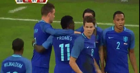 Vincent Janssen Goal 0-1 Poland vs Netherlands