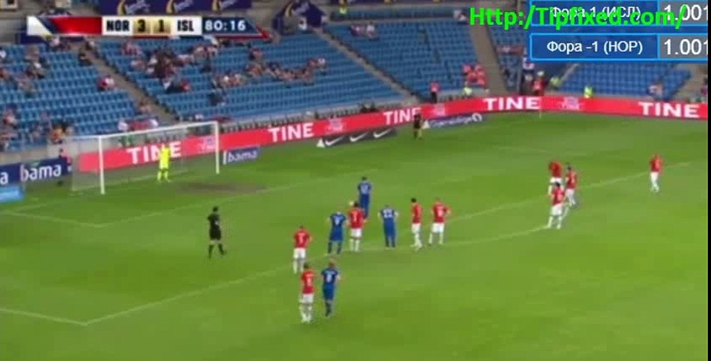 Gylfi Sigurdsson Goal HD - Norway 3-2 Iceland 01.06.2016