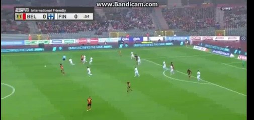 Half Time Goals - Belgium 0-0 Finland - 01-06-2016