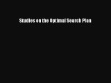 EBOOKONLINEStudies on the Optimal Search PlanFREEBOOOKONLINE