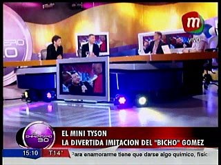 La imitación del Bicho Gómez - mini Tyson