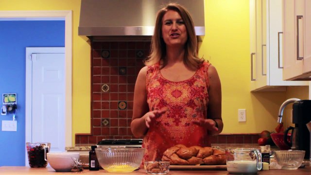 Make Ahead Breakfast Casserole: Overnight Baked Blueberry French Toast