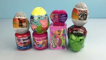 Peppa pig Surprise Toys Collector Peppa Pig Zootopia Disney Princess Hulk Paw Patrol Shopkins