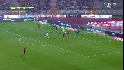 Kasper Hamalainen Goal HD - Belgium 0-1 Finland - 01-06-2016