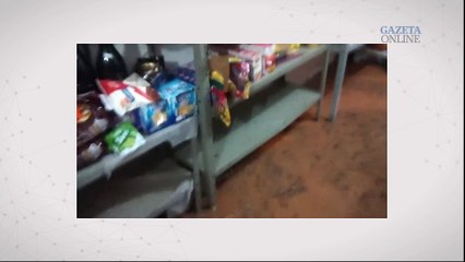 Chuva intensa registrada em Cachoeiro de Itapemirim