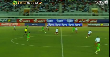 But de Benzia - Seychelles 0-1 Algérie