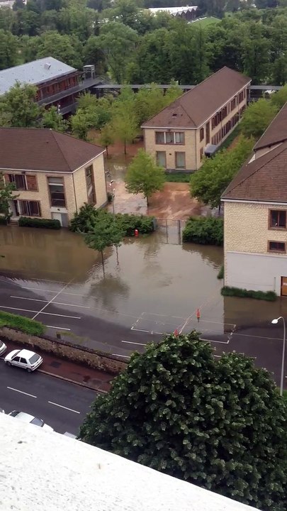 Savigny-sur-Orge. Crue de l'Orge : les inondations du 2 juin 2016.