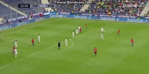 Nolito Goal - Spain vs South Korea 5-0 2016 (Friendly Match)