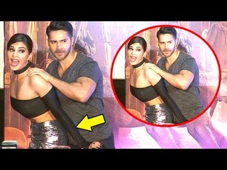 Jacqueline Gets NAUGHTY With Varun Dhawan At Dishoom Trailer Launch