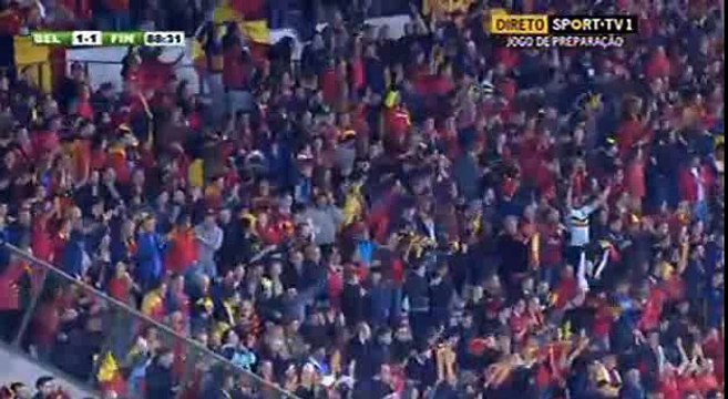 Romelu Lukaku Goal Belgium 1 - 1 Finland Friendly Match 1-6-2016